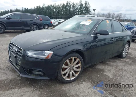 2013 Audi A4 2.0T Premium из США, поврежденный, VIN WAUFFAFL3DN003884